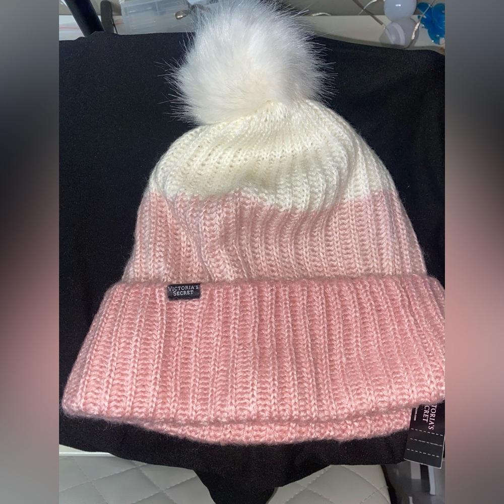 Victoria Secret Pom Pom Beanie